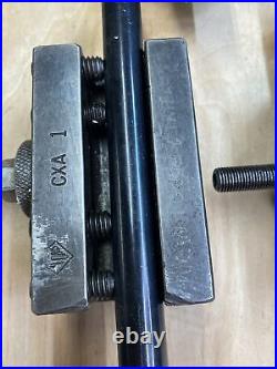 Lathe CXA Size Quick Change Tool Lot. 14 to 17 With Tools. Yuasa 740-301