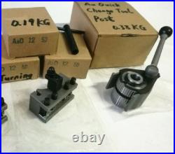 Lathe Multifix AA Quick Change Tool Post and 3 PCS Turning Tool holder AaD1250