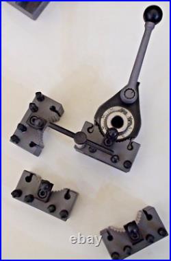 Lathe Multifix AA Quick Change Tool Post and 3 PCS Turning Tool holder AaD1250