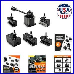 Lathe Quick Change Tool Post Set 6 Piece OXA Alloy Steel Turning Boring Cutting