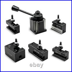 Lathe Quick Change Tool Post Set 6 Piece OXA Alloy Steel Turning Boring Cutting