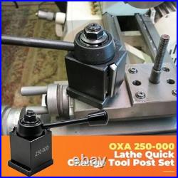 Lathe Quick Change Tool Post Set 6 Piece OXA Alloy Steel Turning Boring Cutting