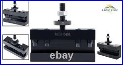 Lathe Tool Holder for 1 Inch Shank, Steel Quick Change Post, Enhanced Stability