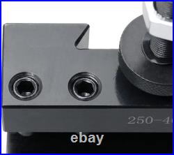 Lathe Tool Holder for 1 Inch Shank, Steel Quick Change Post, Enhanced Stability