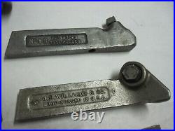 Lathe Tool Holders J H Williams No 1S 2-S 1-S & Others & Quick Change Post 1.75