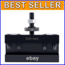 Lightweight Quick Change Tool Holder for Precision Turning and Facing on Lathes