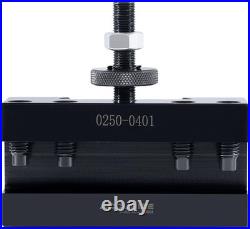 Lightweight Quick Change Tool Holder for Precision Turning and Facing on Lathes