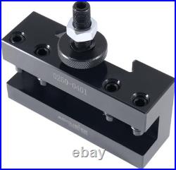 Lightweight Quick Change Tool Holder for Precision Turning and Facing on Lathes