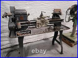 Logan 10 x 30 Tool Room Lathe with Quick Change Collets & 6 Chuck 110V