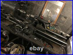 Logan Lathe Machinist Single Phase 1HP 110V with Quick Change Tool Post
