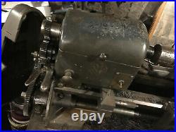 Logan Lathe Machinist Single Phase 1HP 110V with Quick Change Tool Post