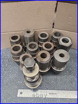 Lot Of 12 Brown And Sharpe Quick Change Tool Holders. Various Sizes Lot Of 12 Brown And Sharpe Quick Change Tool Holders. Various Sizes