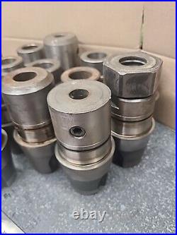 Lot Of 12 Brown And Sharpe Quick Change Tool Holders. Various Sizes Lot Of 12 Brown And Sharpe Quick Change Tool Holders. Various Sizes