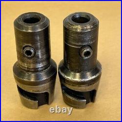 Lot Of 2 Rapidaptor T-302d Quick Change Tool Holder Adapter 1/2 Pat#2960343