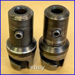 Lot Of 2 Rapidaptor T-302d Quick Change Tool Holder Adapter 1/2 Pat#2960343