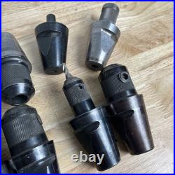 Lot Of 8 Kwiklok Falcon TIEA-6 / TIJDA-6 Quick Change Tool Holders