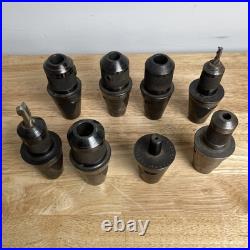 Lot Of 8 Kwiklok Falcon TIEA-6 / TIJDA-6 Quick Change Tool Holders