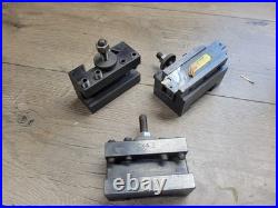 Lot Of Aloris Cxa2 Quick Change Tool Holders