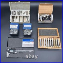 Lot Of Machinist Tools Bits V Block Clamps Calipers Quick Change Tool Post New