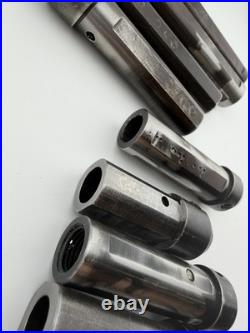 Lot of 9 Micro100 Quick Change Lathe Tool Holders