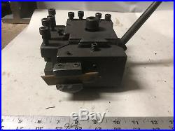 MACHINIST LATHE TOOL MILL Quick Change DoAll Lathe Tool Post # 4 and Holders