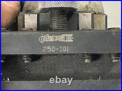 MACHINIST OfC TOOL LATHE MILL Phase II Quick Change Tool Post & Holder 250 100