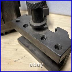 METAL LATHE QUICK CHANGE RAPID TYPE B TOOL POST WithHOLDERS