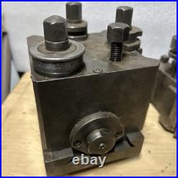 METAL LATHE QUICK CHANGE RAPID TYPE B TOOL POST WithHOLDERS