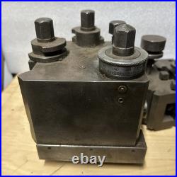 METAL LATHE QUICK CHANGE RAPID TYPE B TOOL POST WithHOLDERS