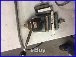 Machinist Tool Aloris BX Tool Post with 2 Holders