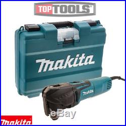 Makita TM3010CK Oscillating Multi-Tool 320W with Quick Change Blade 240V