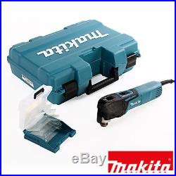 Makita TM3010CK Oscillating Multi-Tool Quick Change Blade 240V + 17pc Acc Set