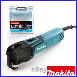 Makita TM3010CK Oscillating Multi-Tool Quick Change Blade 240V + 4pcs Blade Set
