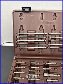 Matco Tools 50 Piece Quick Change Bit Set MQC50 With Case MISSING 1 PIECE
