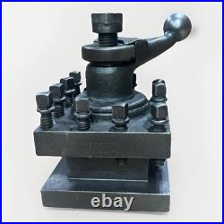 McCrosky 4 & 1/2 Quick Change Tool Post Holder for Metal Lathe Made In USA