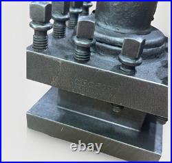 McCrosky 4 & 1/2 Quick Change Tool Post Holder for Metal Lathe Made In USA