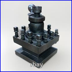 McCrosky 4 & 1/2 Quick Change Tool Post Holder for Metal Lathe Made In USA