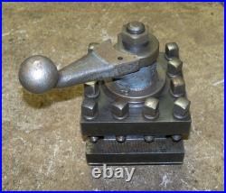 McCrosky 5-1/2 Quick Change Tool Post Holder Metal Lathe, 4-Way, 5.5, 11.55