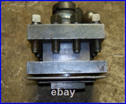 McCrosky 5-1/2 Quick Change Tool Post Holder Metal Lathe, 4-Way, 5.5, 11.55