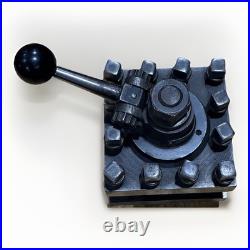 McCrosky 5 & 1/2 Quick Change Tool Post Holder for Metal Lathe Made In USA