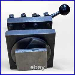 McCrosky 5 & 1/2 Quick Change Tool Post Holder for Metal Lathe Made In USA