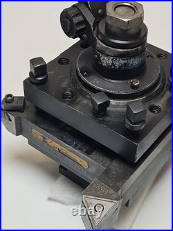 McCrosky Size E 4 1/2 4 Side Quick Change Lathe Tool Post Machinist Tools