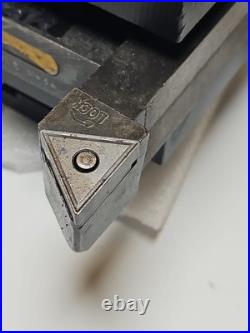 McCrosky Size E 4 1/2 4 Side Quick Change Lathe Tool Post Machinist Tools