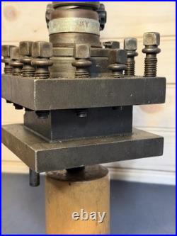 McCrosky Size E 4 1/2 4 Side Quick Change Lathe Tool Post Machinist Tools