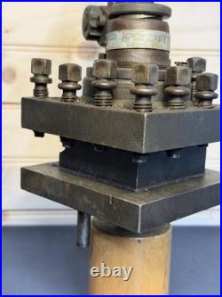 McCrosky Size E 4 1/2 4 Side Quick Change Lathe Tool Post Machinist Tools