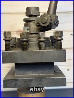 McCrosky Size E 4 1/2 4 Side Quick Change Lathe Tool Post Machinist Tools