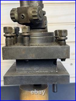 McCrosky Size E 4 1/2 4 Side Quick Change Lathe Tool Post Machinist Tools