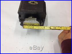 Mecanizados Huesca MH130 Quick Change Tool Post Holder. USED