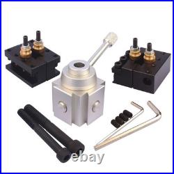 Mini Lathe Quick Change Tool Post & Holders Multifid Tool Holder Kit Set for