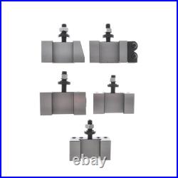 NEW AXA 250-100 Piston Quick Change Tool Post Holder Set For Lathe 6 12 6PCS NEW AXA 250-100 Piston Quick Change Tool Post Holder Set For Lathe 6 12 6PCS